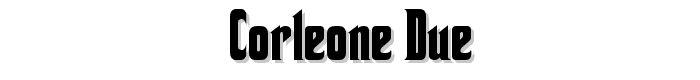 Corleone Due font